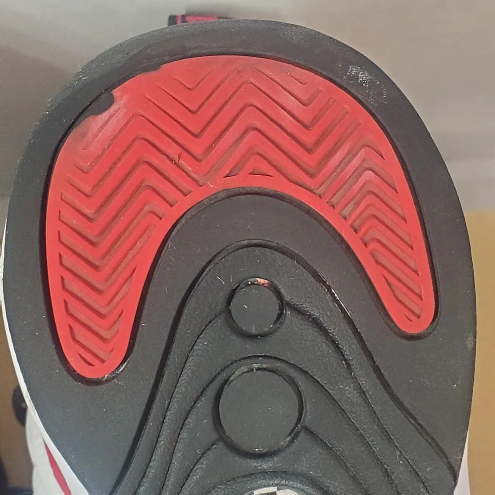 Air Jordan Men Size 8 JUMPMAN PRO WHITE VARSITY RED DN3686-006 Chicago White. - Picture 9 of 12